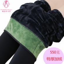 冬季加绒加厚保暖一体裤